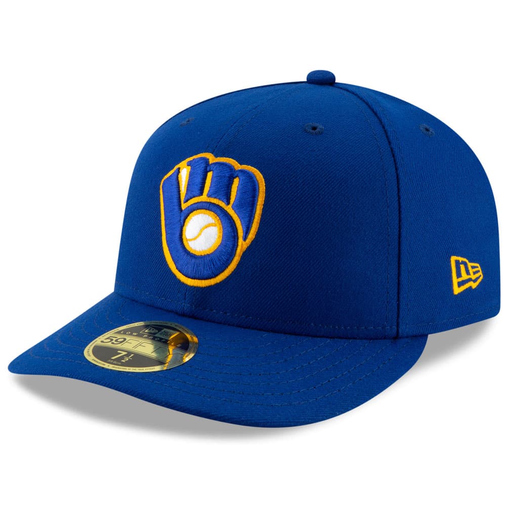 Men's Milwaukee Brewers New Era Authentic Collection On-Field Alternate Low Profile 59FIFTY Fitted Hat