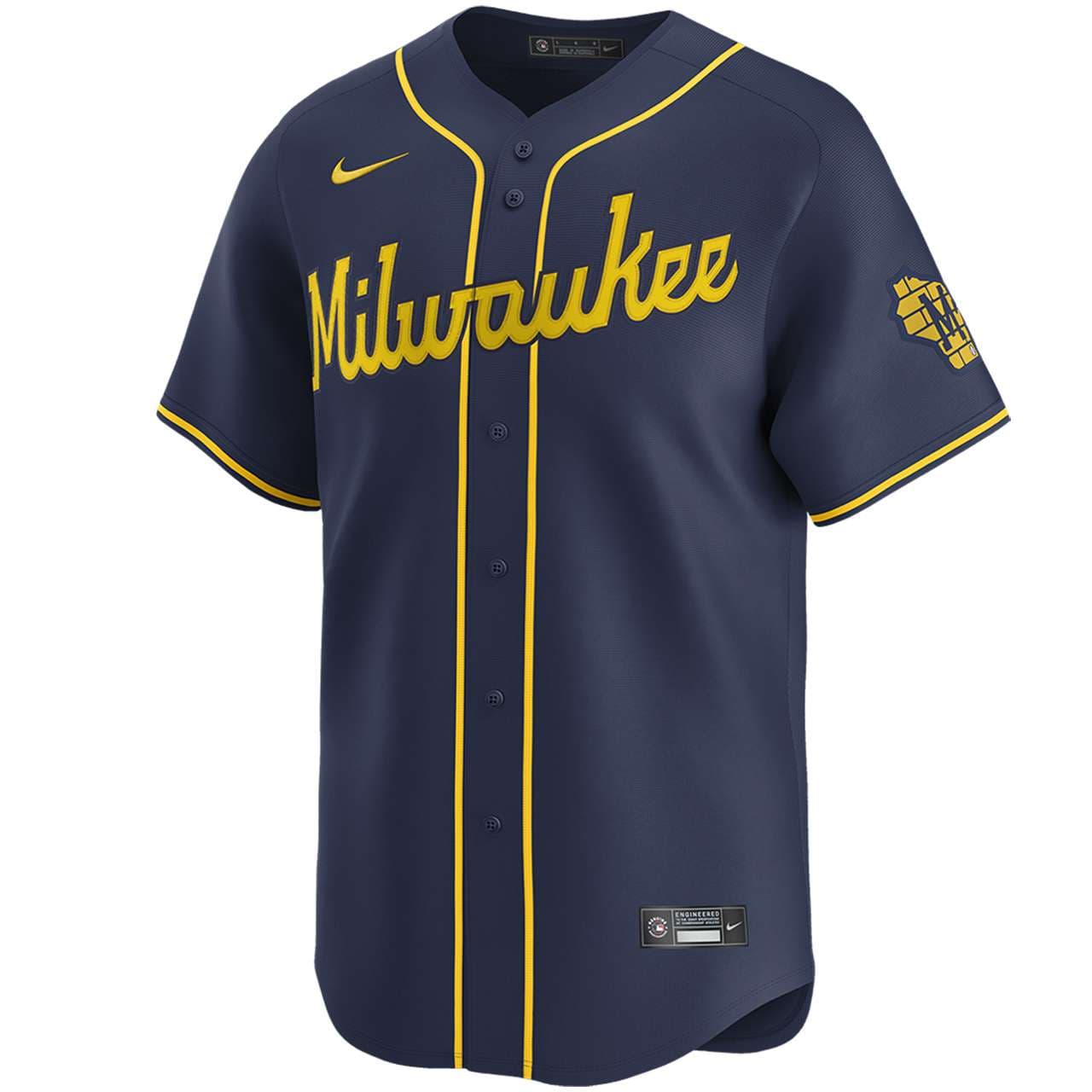 Men's Milwaukee Brewers NIKE® Alternate Navy Limited Jersey