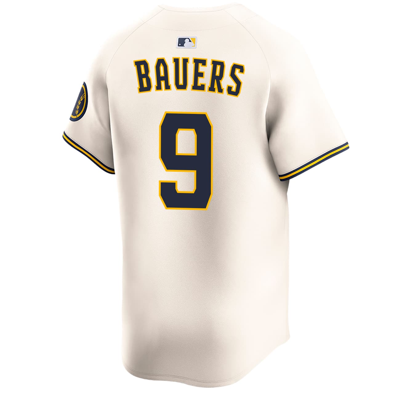 Jake Bauers #9 Milwaukee Brewers Jersey
