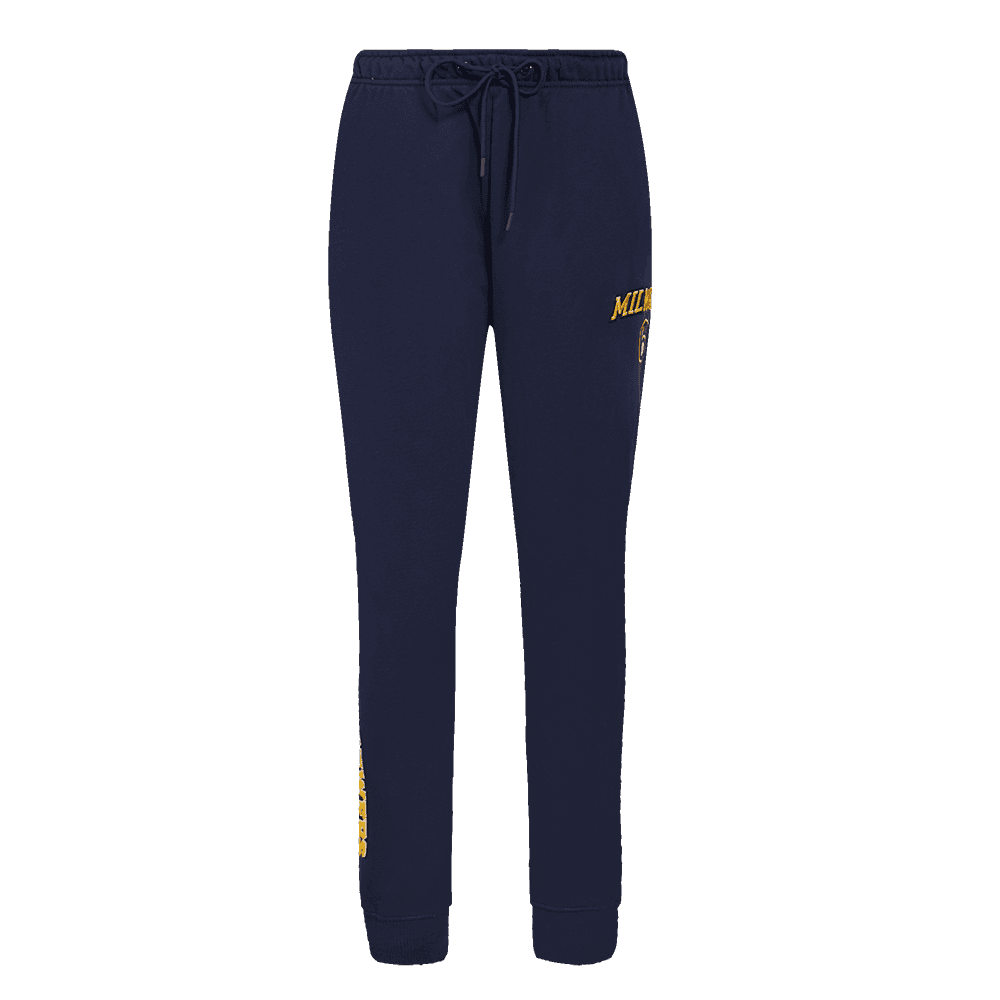 Women’s Milwaukee Brewers Midnight Navy Classic Fleece Sweatpant by Pro Standard®
